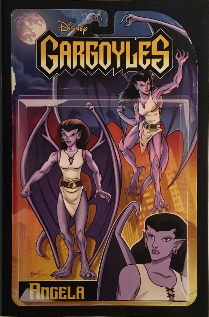 GARGOYLES # 2 SCHOONOVER 1:30 ACTION FIGURE ART VARIANT COVER