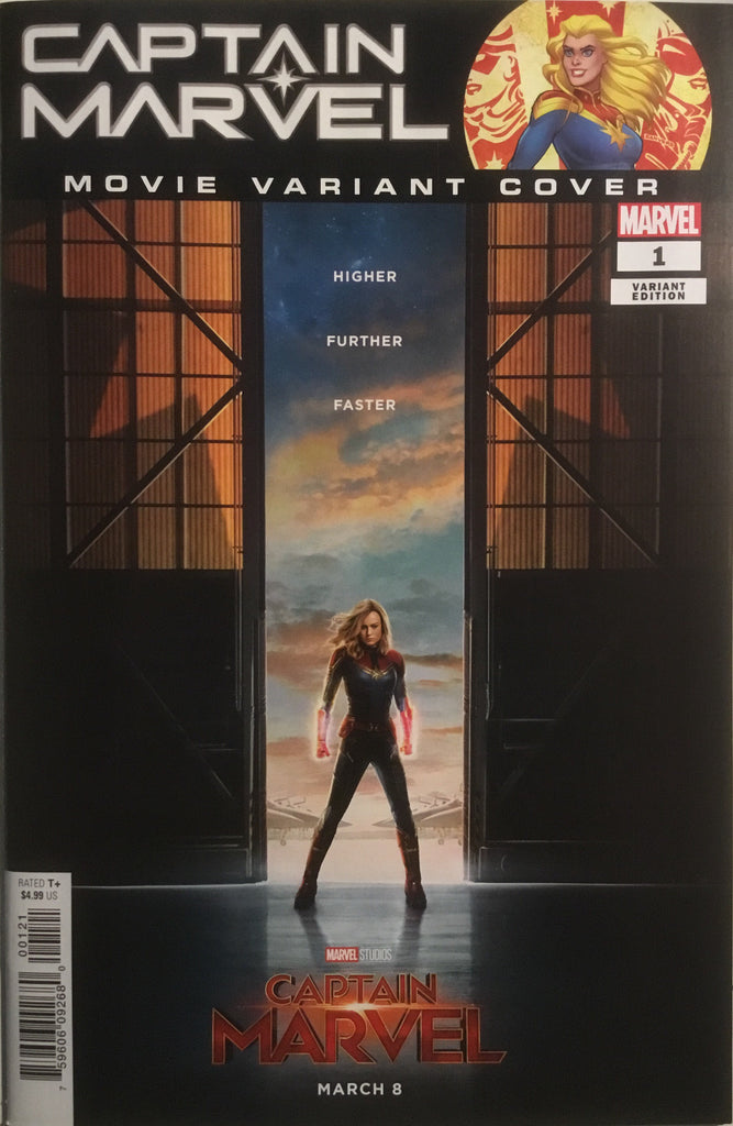 CAPTAIN MARVEL (2019) # 1 1:10 MOVIE VARIANT COVER