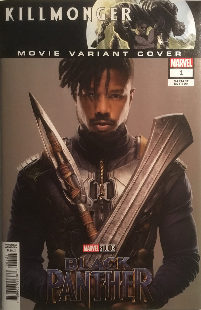 KILLMONGER # 1 BLACK PANTHER MOVIE VARIANT COVER