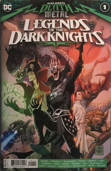 DARK NIGHTS DEATH METAL LEGENDS OF THE DARK KNIGHTS # 1 FIRST PRINTING