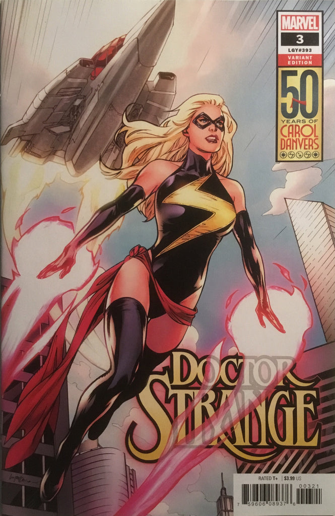 DOCTOR STRANGE (2018-2019) # 3 CAPTAIN MARVEL VARIANT COVER