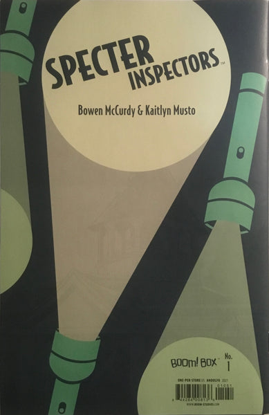SPECTER INSPECTORS # 1 RETAILER VARIANT COVER