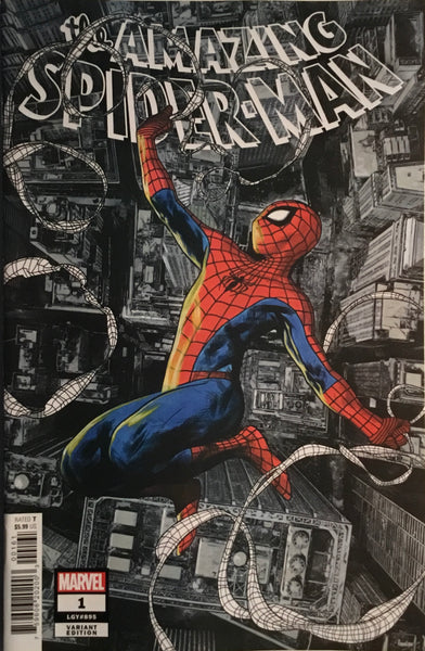 AMAZING SPIDER-MAN (2022) # 1 CHAREST 1:25 VARIANT COVER