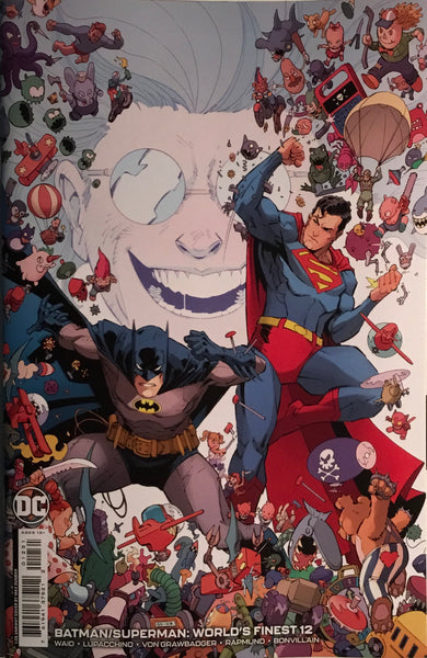 BATMAN / SUPERMAN WORLD’S FINEST #12 DUNBAR 1:25 VARIANT COVER