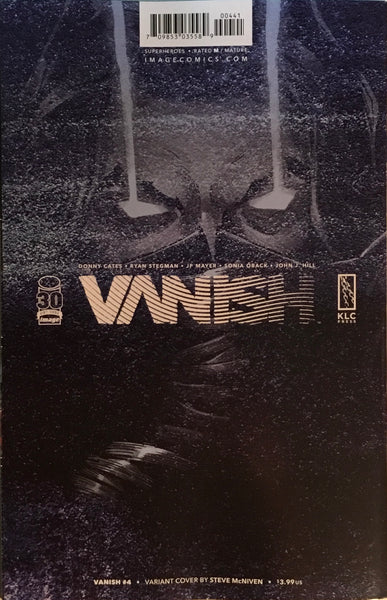 VANISH # 4 McNIVEN 1:10 VARIANT COVER