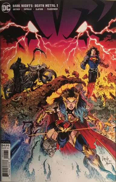 DARK NIGHTS DEATH METAL #1 CAPULLO 1:100 VARIANT COVER