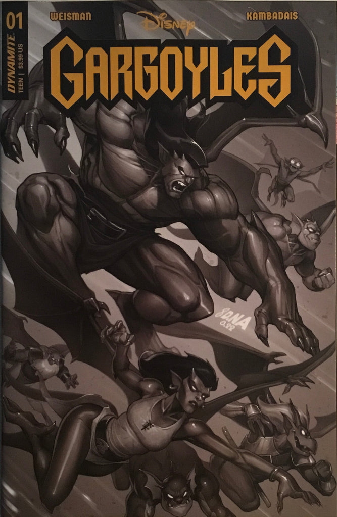 GARGOYLES # 1 NAKAYAMA 1:15 VARIANT COVER