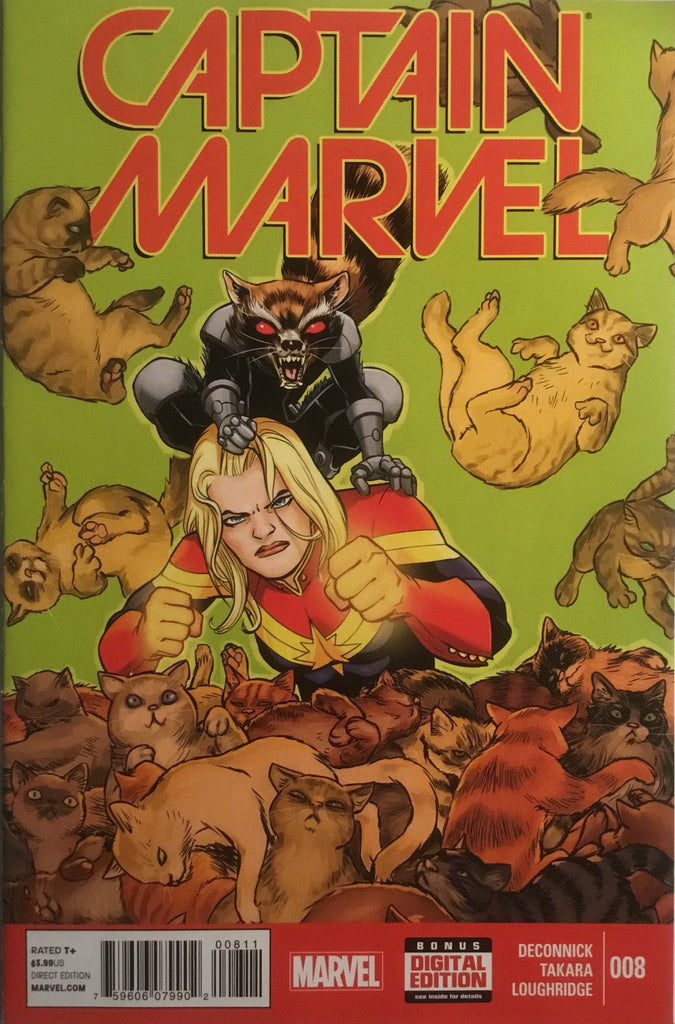 CAPTAIN MARVEL (2014-2015) # 8 FIRST FULL FLERKEN APPEARANCE