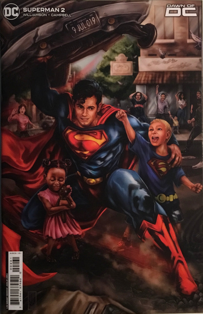 SUPERMAN (2023) # 2 LOPEZ 1:25 VARIANT COVER