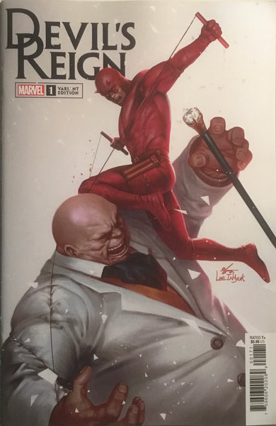 DEVIL’S REIGN # 1 INHYUK LEE 1:25 VARIANT COVER