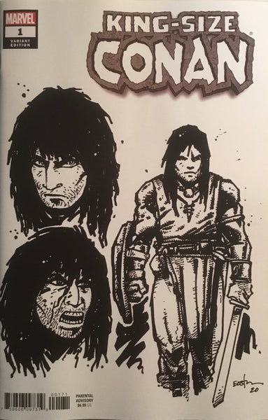 KING-SIZE CONAN # 1 EASTMAN 1:10 VARIANT COVER