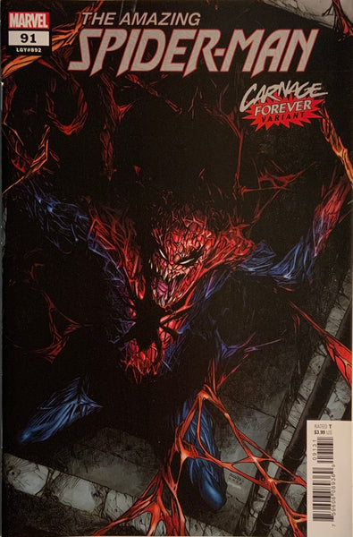 AMAZING SPIDER-MAN (2018-2022) #91 CARNAGE FOREVER VARIANT COVER