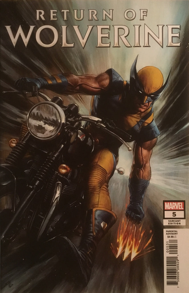 RETURN OF WOLVERINE # 5 GRANOV 1:25 VARIANT COVER