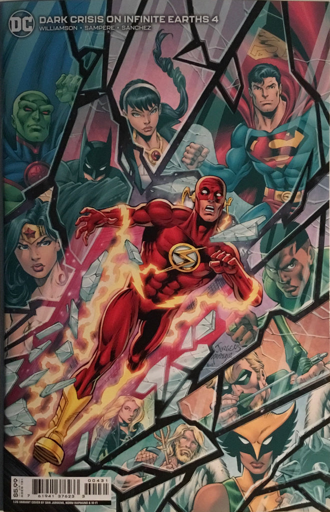DARK CRISIS ON INFINITE EARTHS # 4 JURGENS 1:25 VARIANT COVER