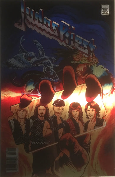 JUDAS PRIEST ROCK & ROLL BIOGRAPHIES # 1 “METAL INC” LIMITED VARIANT COVER