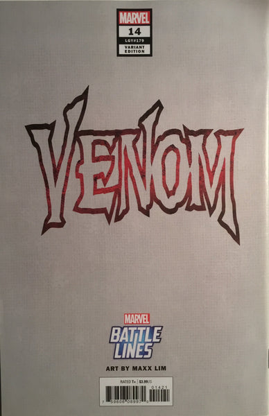 VENOM (2018) #14 BATTLE LINES VARIANT COVER