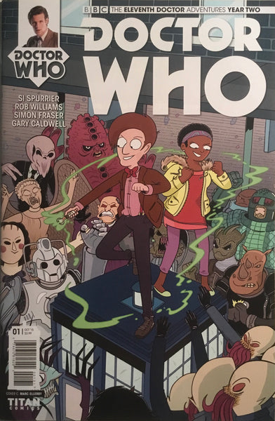 DOCTOR WHO THE 11TH DOCTOR YEAR TWO # 1 (1:10 VARIANT)