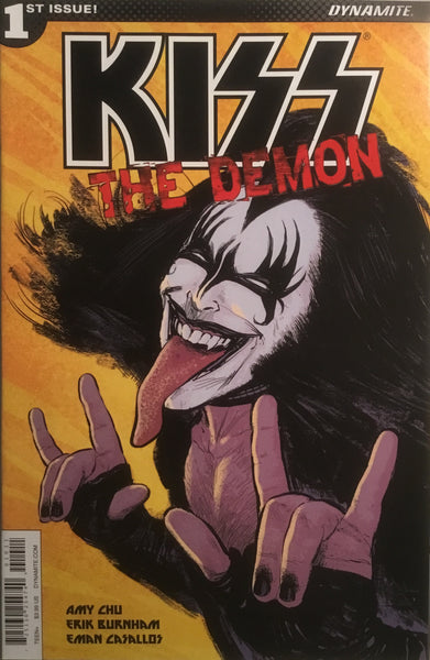 KISS THE DEMON # 1 SET OF FOUR VARIANT COVERS
