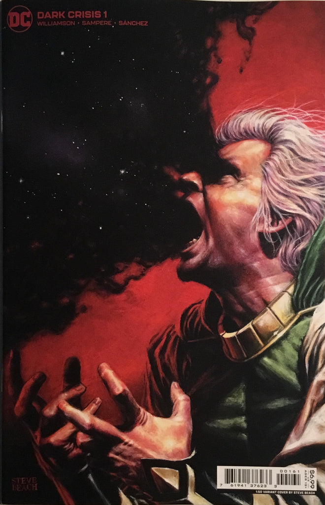 DARK CRISIS ON INFINITE EARTHS # 1 BEACH 1:50 VARIANT COVER