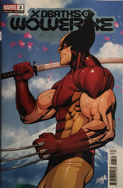 X DEATHS OF WOLVERINE # 3 NAKAYAMA 1:25 VARIANT COVER