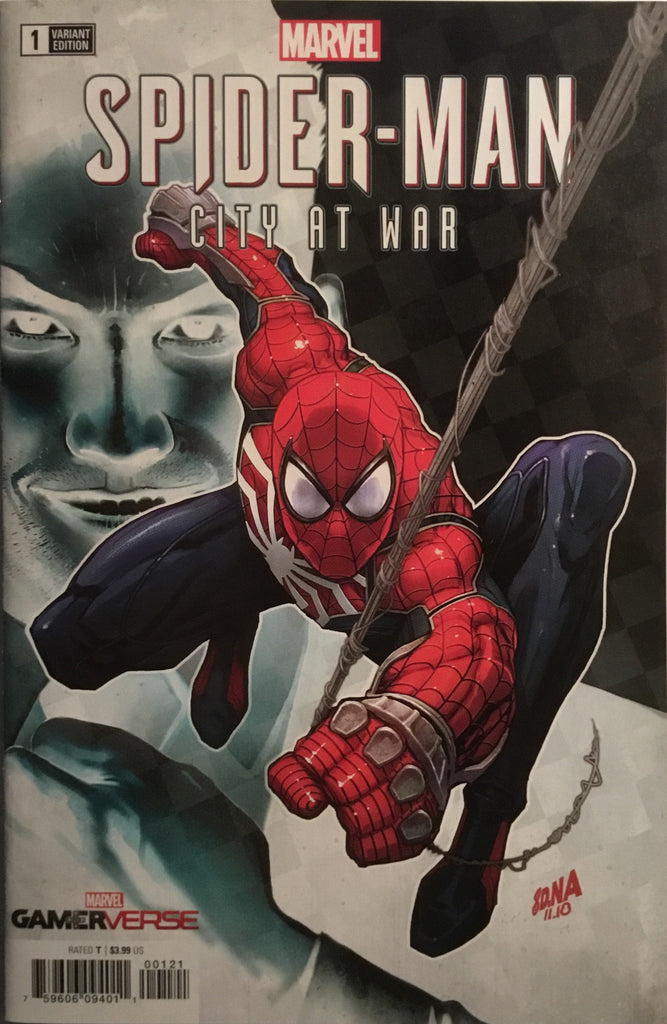 SPIDER-MAN CITY AT WAR # 1 NAKAYAMA 1:50 VARIANT COVER