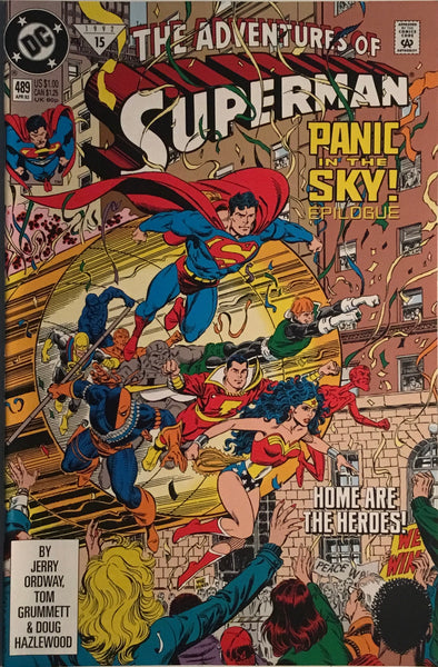 ADVENTURES OF SUPERMAN (1987-2006) # 489