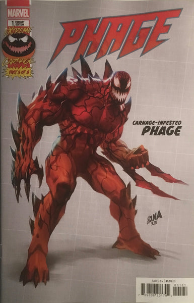 EXTREME CARNAGE PHAGE # 1 NAKAYAMA 1:10 VARIANT COVER