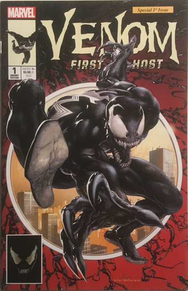 VENOM FIRST HOST # 1 NYCC 2018 EXCLUSIVE VARIANT COVER