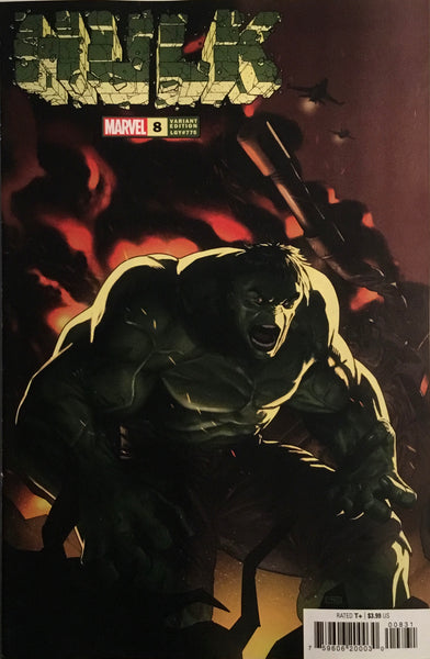 HULK (2022) # 8 CLARKE 1:25 VARIANT COVER