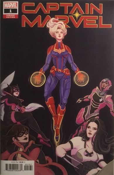 CAPTAIN MARVEL (2019) # 1 TSAI 1:10 VARIANT COVER