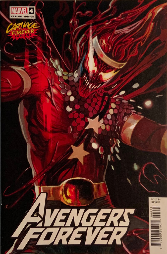 AVENGERS FOREVER # 4 CARNAGE FOREVER VARIANT COVER