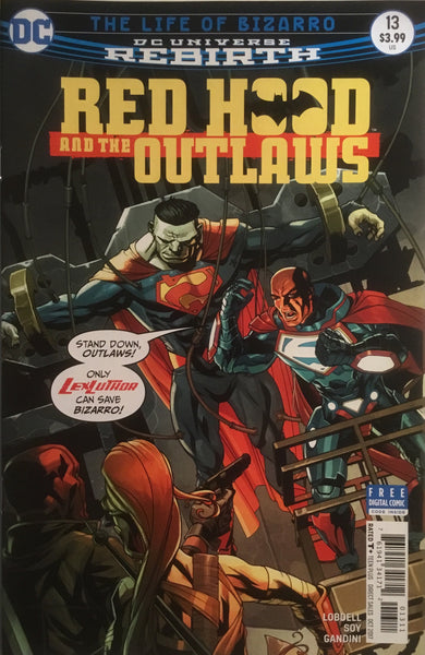 RED HOOD AND THE OUTLAWS (REBIRTH) # 13
