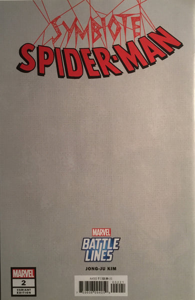 SYMBIOTE SPIDER-MAN # 2 BATTLE LINES VARIANT COVER