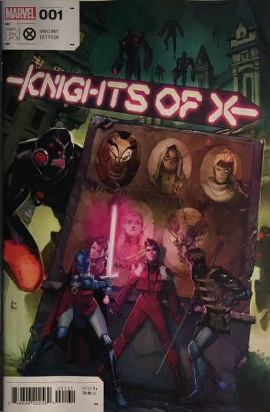 KNIGHTS OF X # 1 REIS 1:25 VARIANT COVER