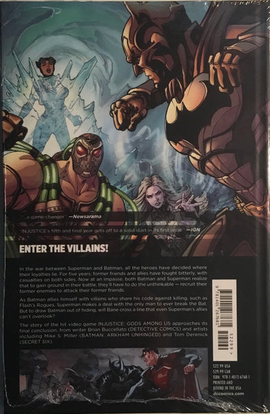 INJUSTICE GODS AMONG US YEAR FIVE VOL 1 HARDCOVER GRAPHIC NOVEL