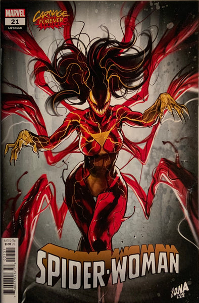 SPIDER-WOMAN (2020) #21 CARNAGE FOREVER VARIANT COVER