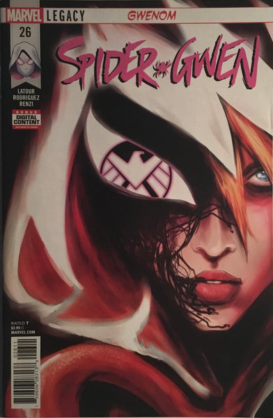 SPIDER-GWEN (2015-2018) #26 GWENOM COVER