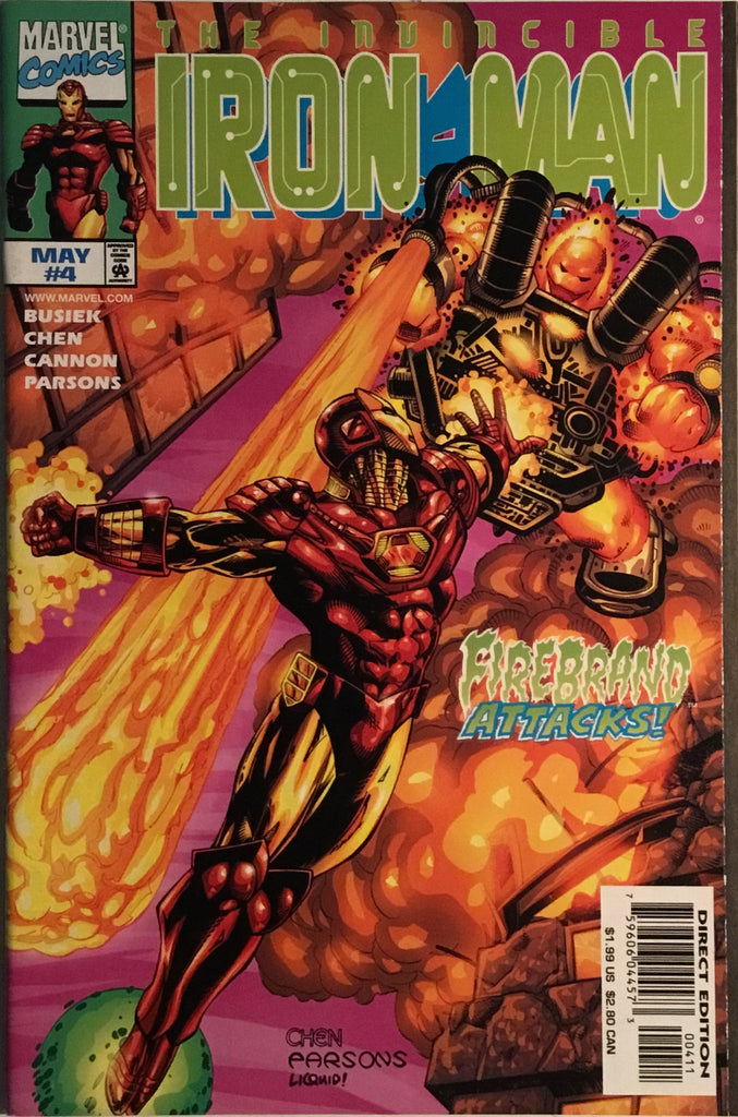 IRON MAN (1998-2004) # 4