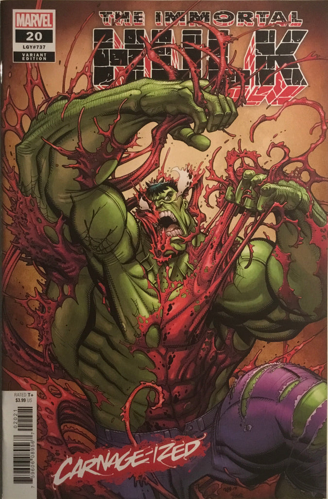 IMMORTAL HULK #20 CARNAGE-IZED VARIANT COVER