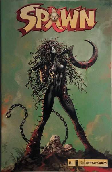 SPAWN #141 FIRST COVER APPEARANCE OF SHE-SPAWN (IN THE USA)