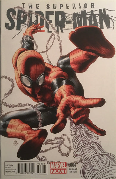 SUPERIOR SPIDER-MAN (2013-2014) # 4 DEODATO 1:50 VARIANT COVER