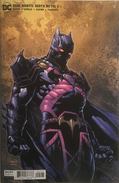 DARK NIGHTS DEATH METAL #5 FINCH VARIANT COVER