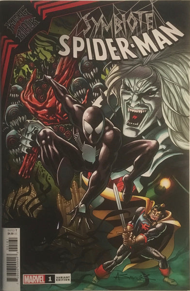 SYMBIOTE SPIDER-MAN KING IN BLACK # 1 SAVIUK 1:25 VARIANT COVER