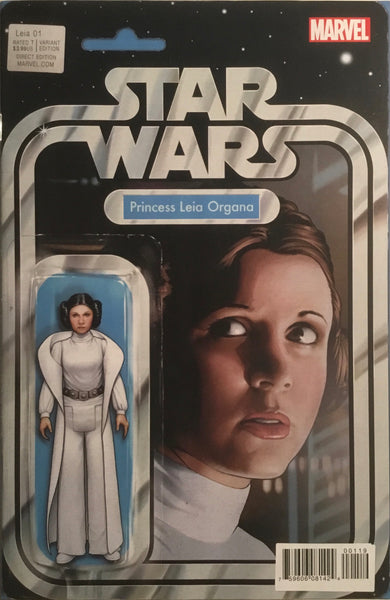 STAR WARS PRINCESS LEIA # 1 ACTION FIGURE VARIANT COVER
