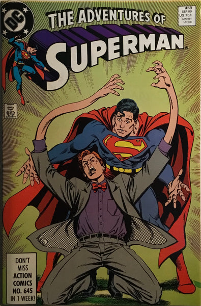 ADVENTURES OF SUPERMAN (1987-2006) # 458