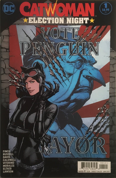 CATWOMAN ELECTION NIGHT ONE-SHOT VARIANT COVER