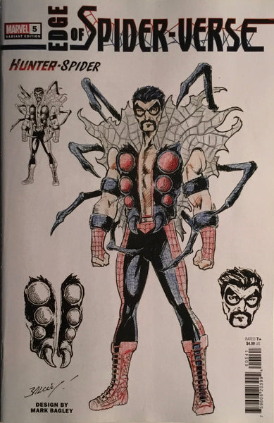 EDGE OF SPIDER-VERSE (2022) # 5 BAGLEY 1:10 VARIANT COVER