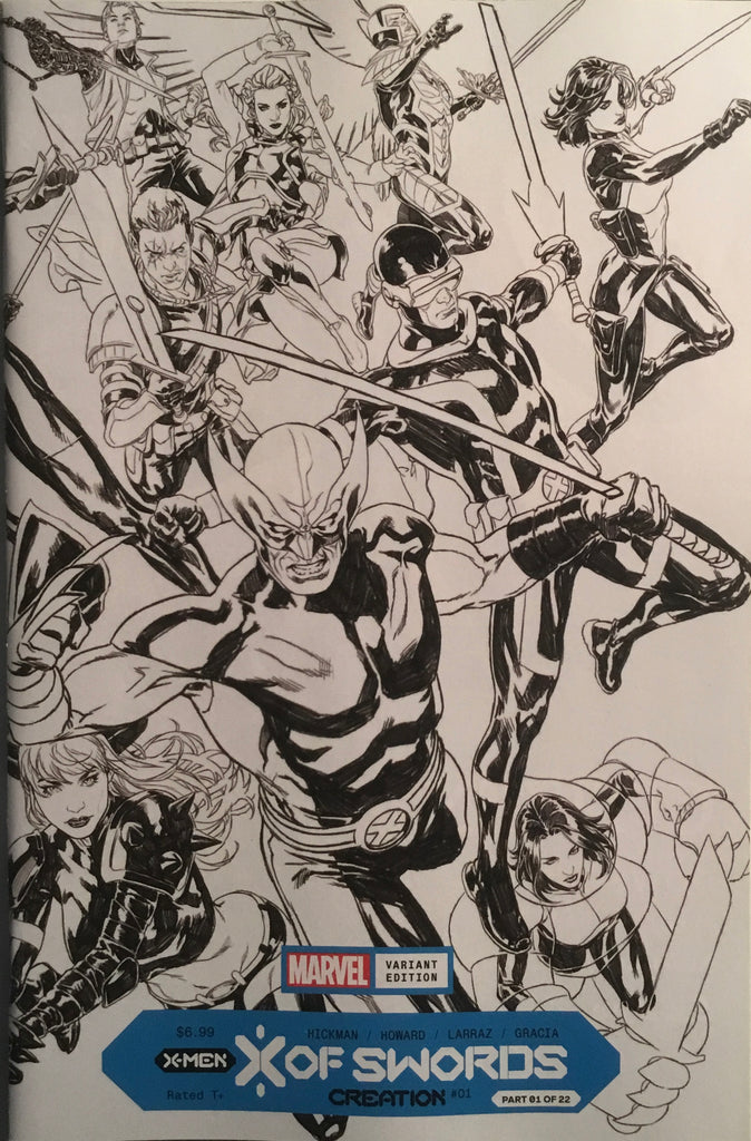 X OF SWORDS CREATION BROOKS 1:100 SKETCH VARIANT COVER