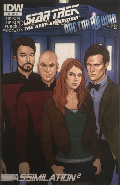 STAR TREK THE NEXT GENERATION / DOCTOR WHO : ASSIMILATION 2 # 7 1:10 VARIANT COVER