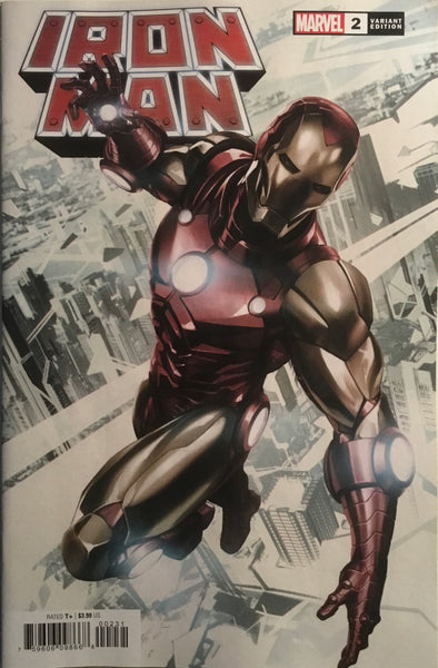 IRON MAN (2020) # 2 SKAN 1:25 VARIANT COVER